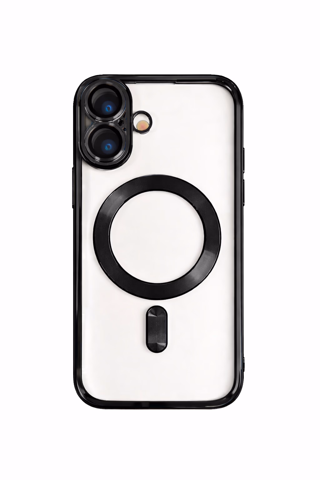 iPhone 16 Plus - Chrome Magsafe + Lens Protection - Black